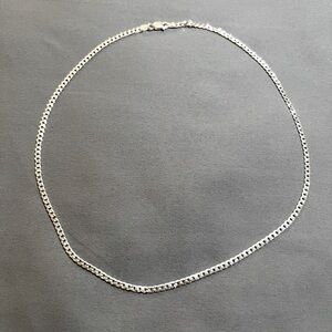 Silver Italian Cuban Chain